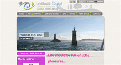 Desktop Screenshot of latitudeouest.fr