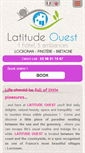 Mobile Screenshot of latitudeouest.fr
